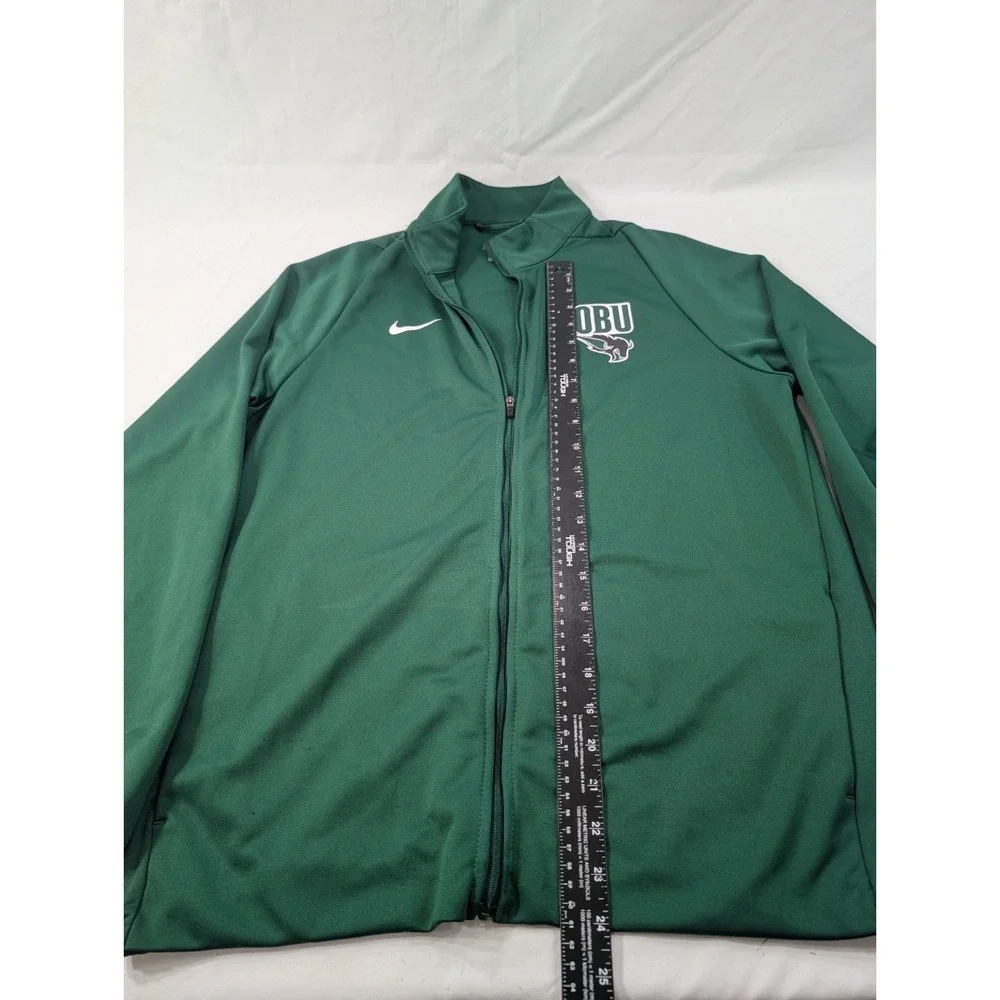 Oklahoma Baptist Bison Nike Epic Knit Training Zip‎ Jacket Green M OBU